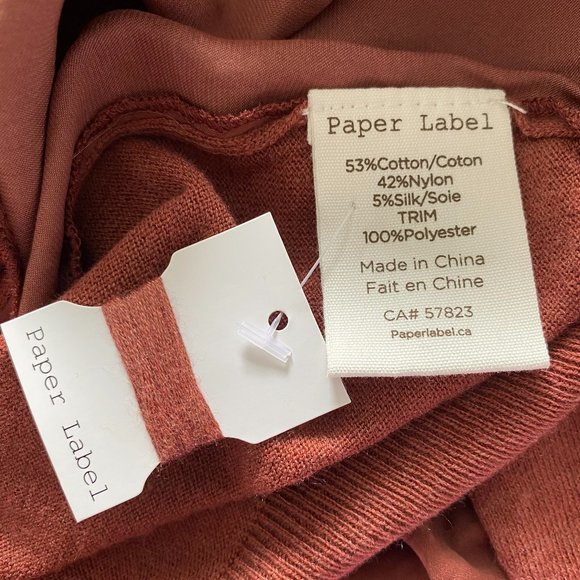 Paper Label lounge Top and Short - Picture 9 of 15